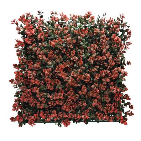 FAUX GREEN WALL BRIGHT WINTER OD A027 50X50 CM