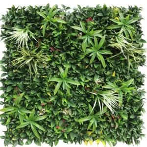 ARTIFICIAL WALL MISTIQUE GREEN CLIFF 100X100CM OD A104