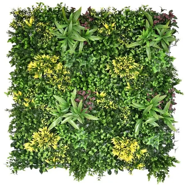 FAUX GREEN WALL MELBOURNE OD AO136 TROPICAL JOY 100CM X 100CM $80