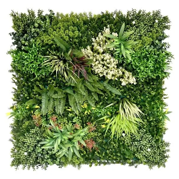 FAUX GREEN WALL MELBOURNE OD KOO1BVO14 EVERLASTING SQUARE 100CMX100CM $250