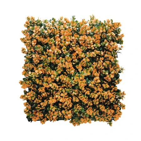 FAUX GREEN WALL MELBOURNE SHINY GARDEN OD A026 50X50 CM