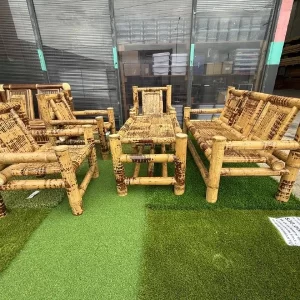 Bamboo Sofa Set Design 3
