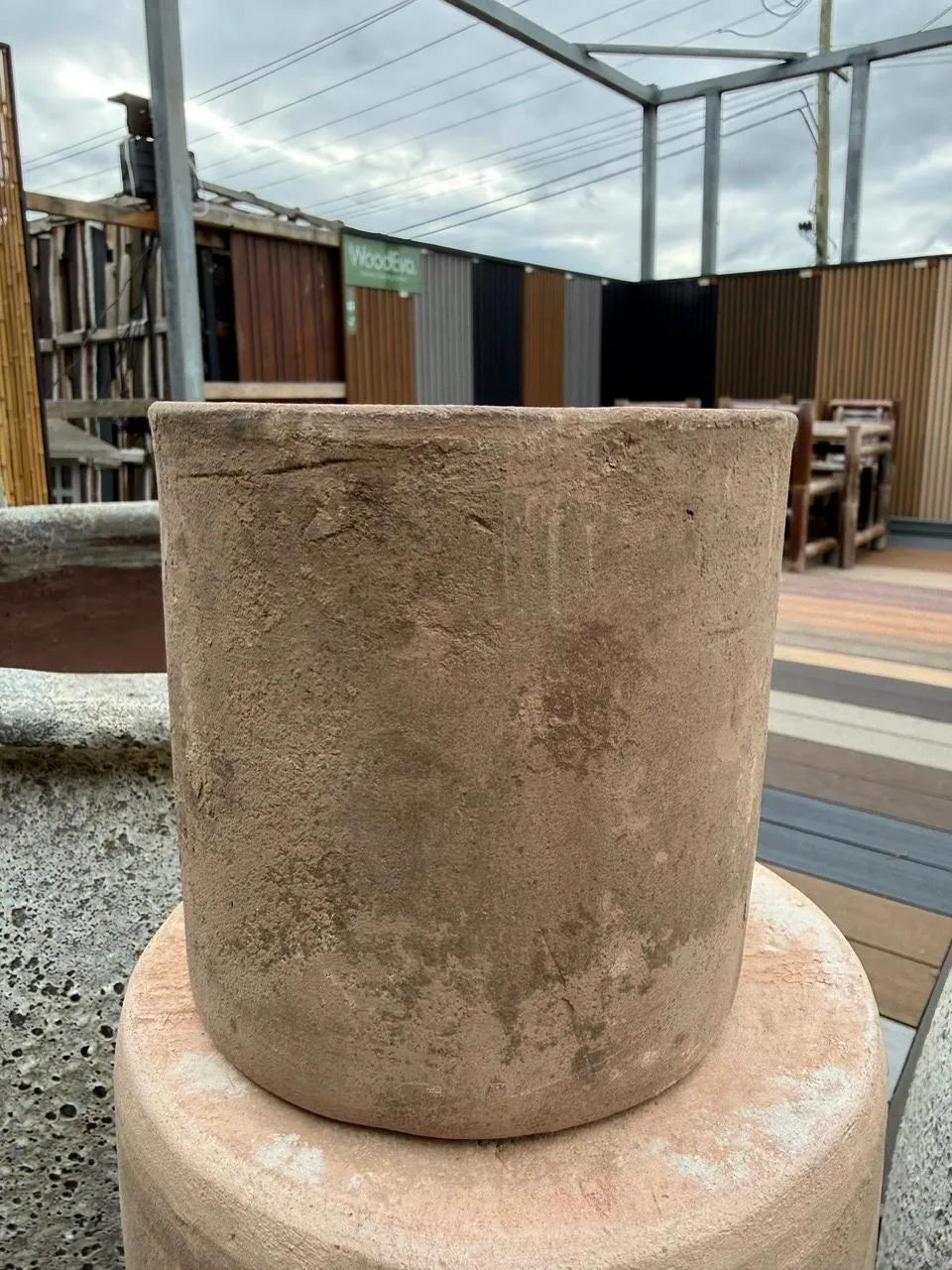 Antique Terracotta Pot – Rustic Small Planter 2 Antique Terracotta Pot – Rustic Small Planter - Image 2