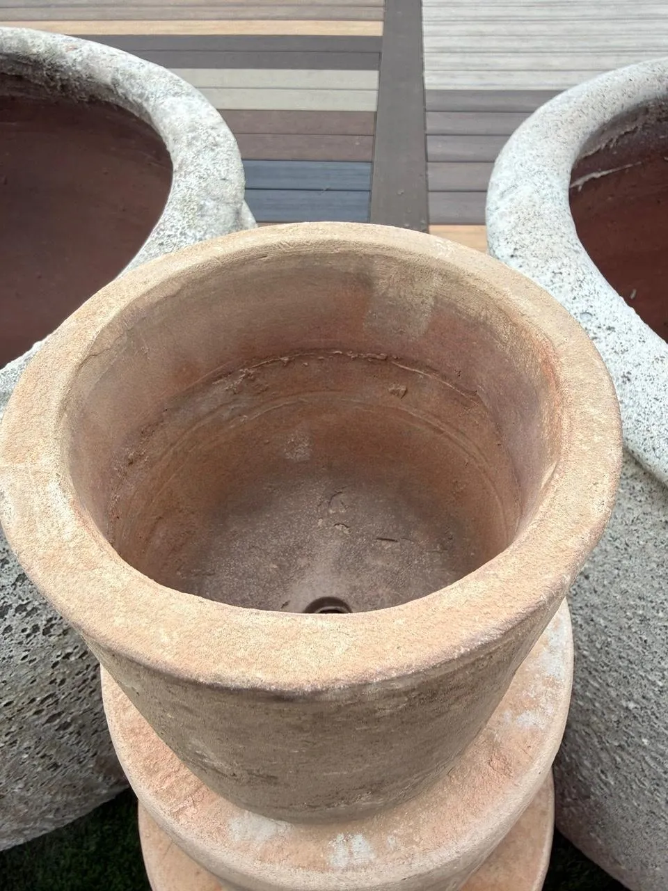 Antique Terracotta Pot – Rustic Small Planter 3 Antique Terracotta Pot – Rustic Small Planter - Image 3