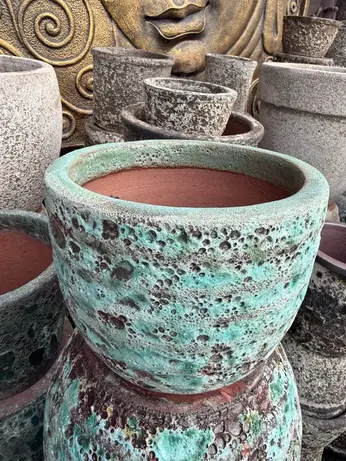 Atlantis Green Pot 2 Atlantis Green Pot - Image 2