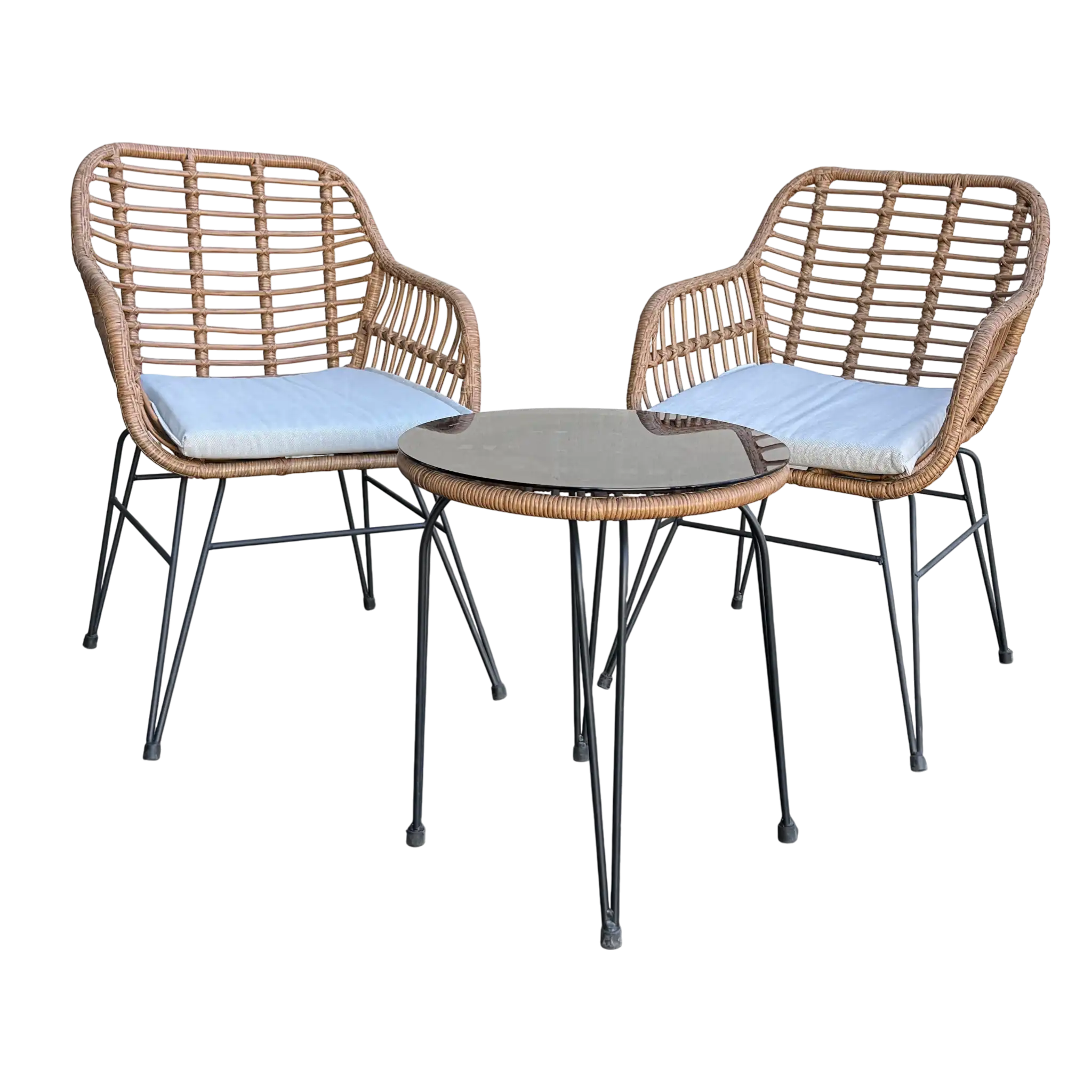 Atrani 3 Piece Wicker Outdoor Setting – Patio Furniture Set 8 Atrani 3 Piece Wicker Outdoor Setting – Patio Furniture Set - Image 8