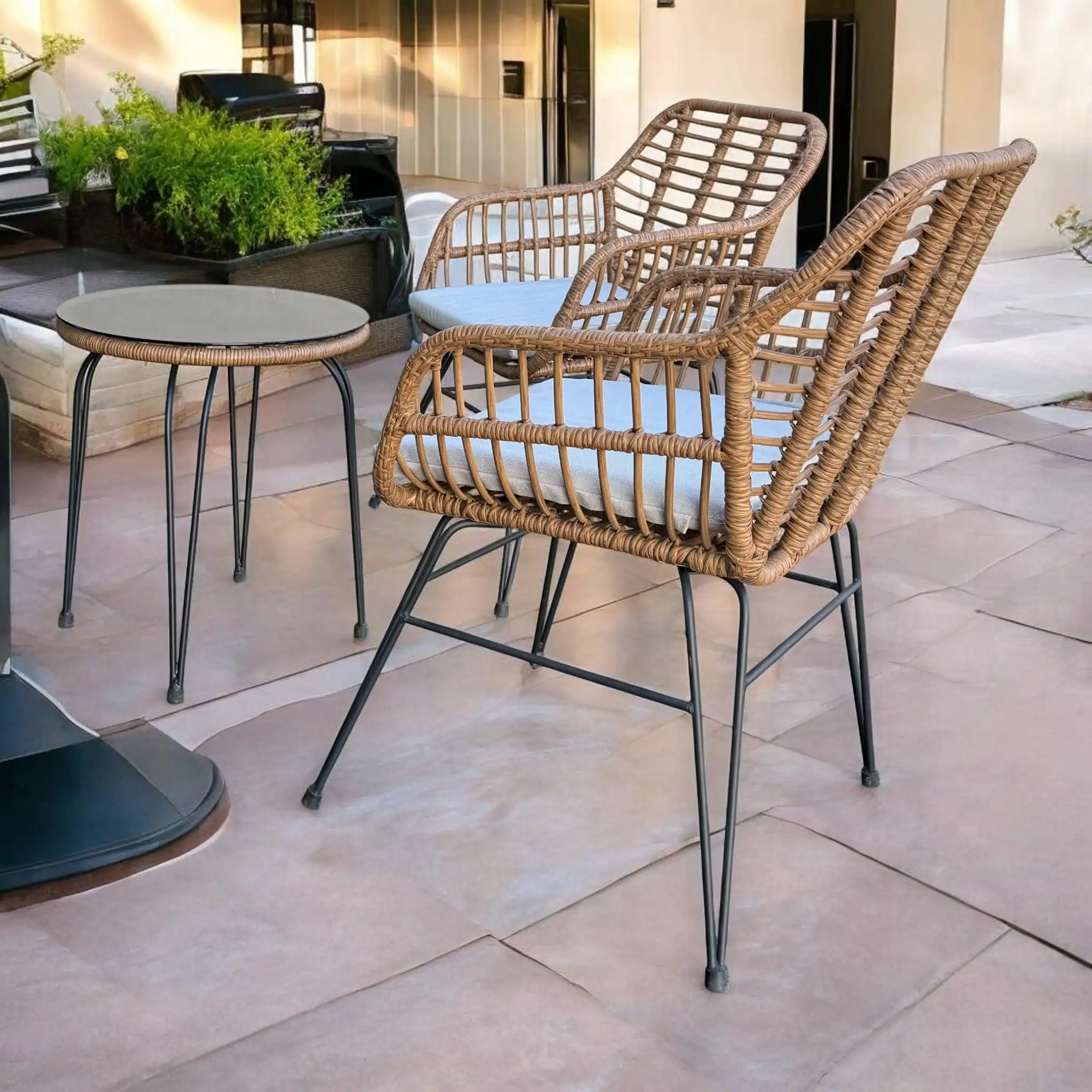 Atrani 3 Piece Wicker Outdoor Setting – Patio Furniture Set 23 Atrani 3 Piece Wicker Outdoor Setting – Patio Furniture Set - Image 23